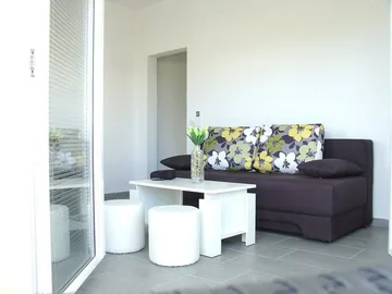 Wohnzimmer von Apartment 1 (Vorschau)